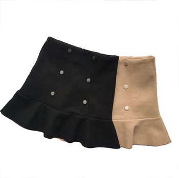 Modern női szoknya szabású modell gombokkal, két színben