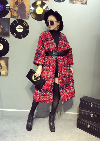 Palton elegant de damă în trei culori