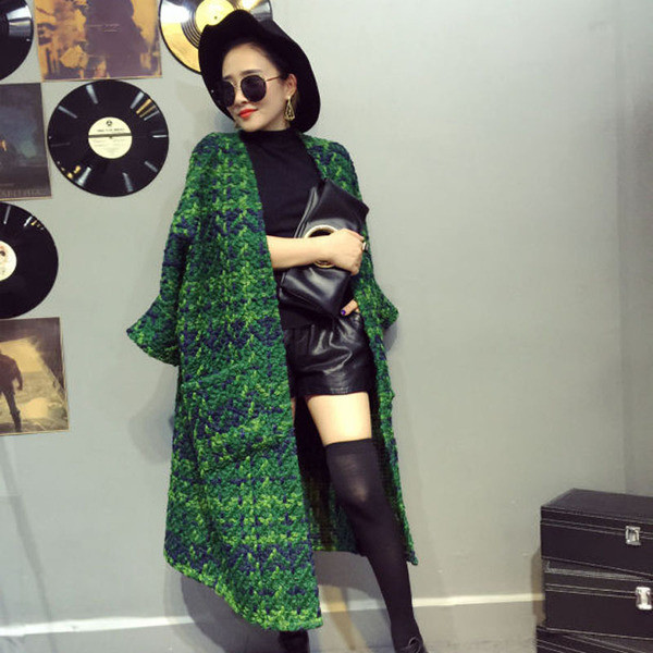 Palton elegant de damă în trei culori