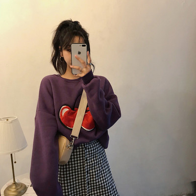 Női blúz több színű mintával