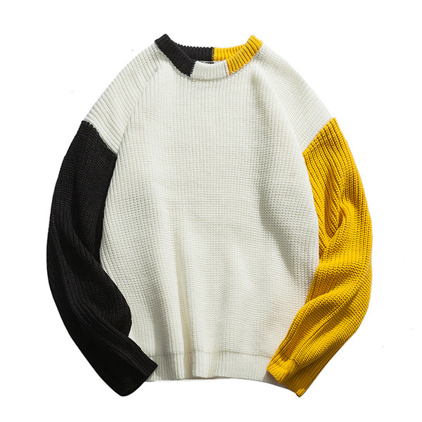 Alkalmi férfi pulóver irizáló színekben