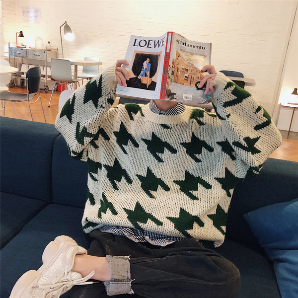 Aktuális férfi pulóver három színben