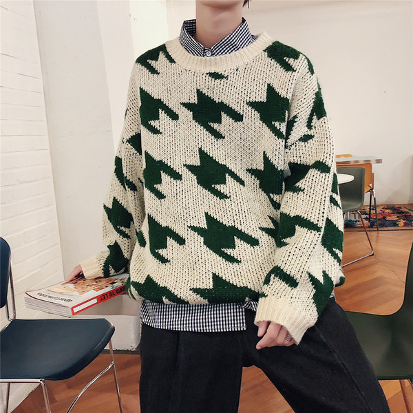 Aktuális férfi pulóver három színben