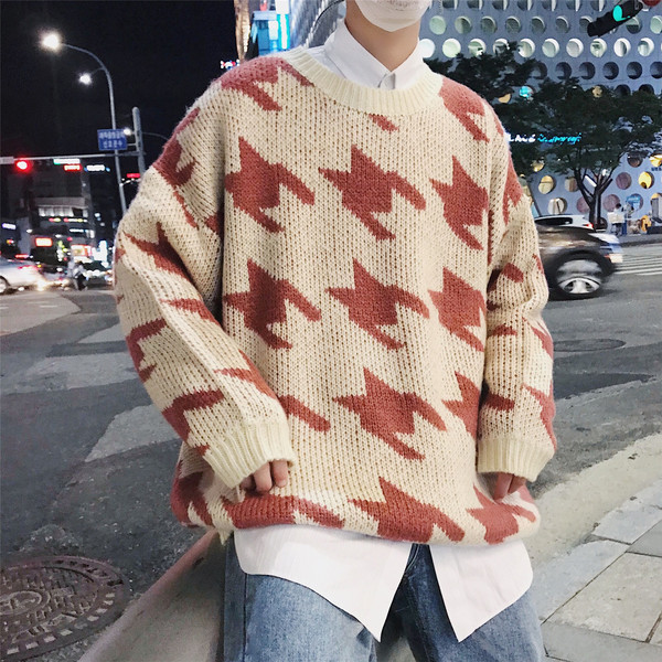 Aktuális férfi pulóver három színben