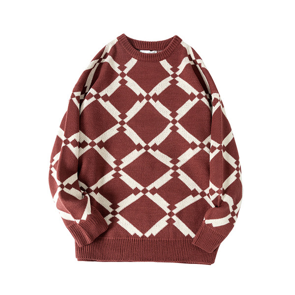 Alkalmi férfi széles pulóver három színben