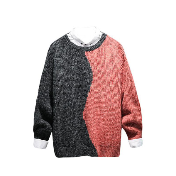 Modern férfi pulóver irizáló színekben