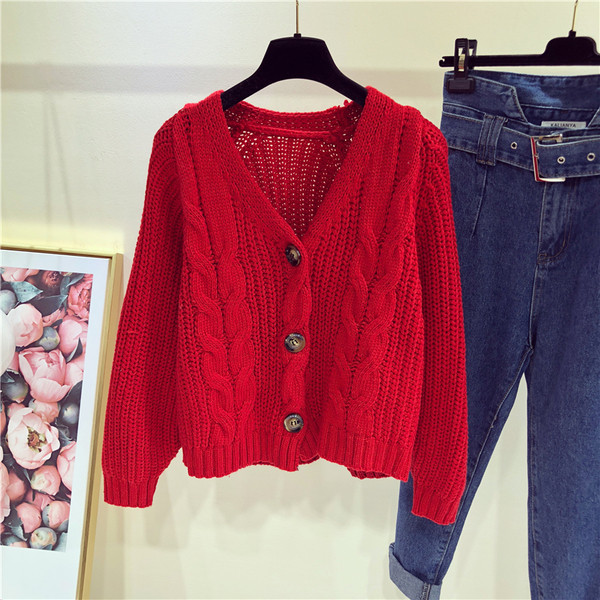 Vastag női mellény V-nyakkal több színben