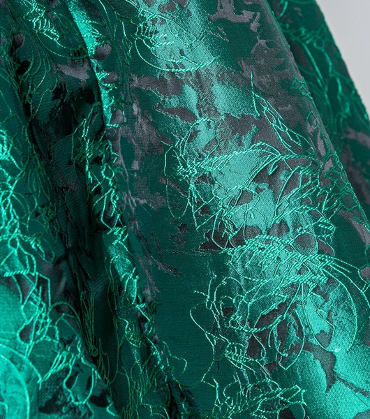 Stílusos női ruha zöld színben