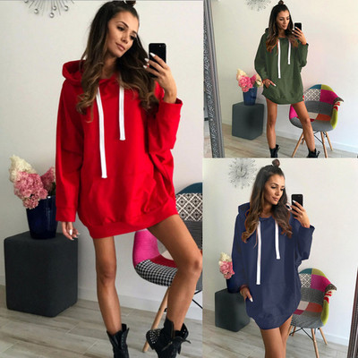 Daily women`s sweatshirt in red, green and blue