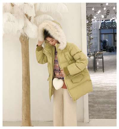 Κυρίες κομψό σακάκι με χνούδι σε τρία χρώματα