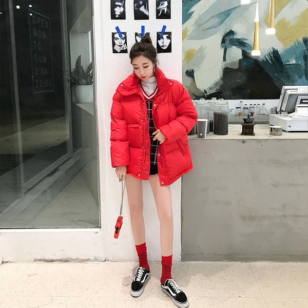 Női alkalmi kabát O-alakú gallérral, három színben