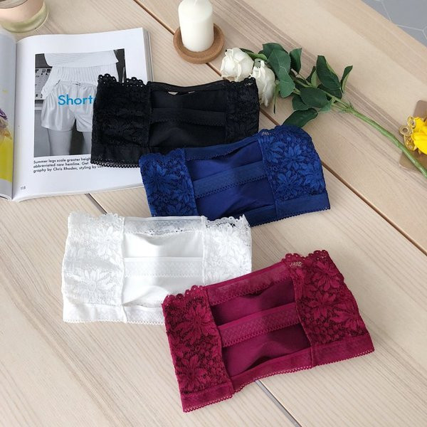 Női csipke melltartó négy színben