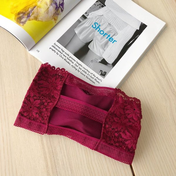 Női csipke melltartó négy színben