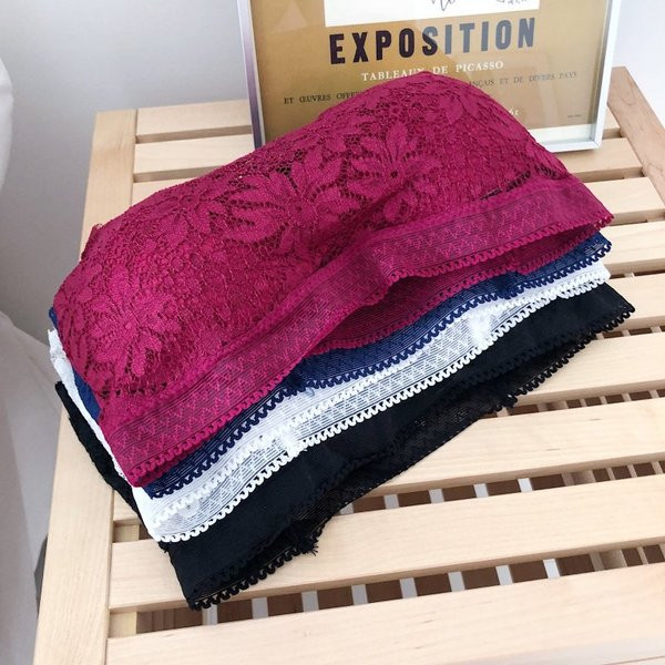 Női csipke melltartó négy színben