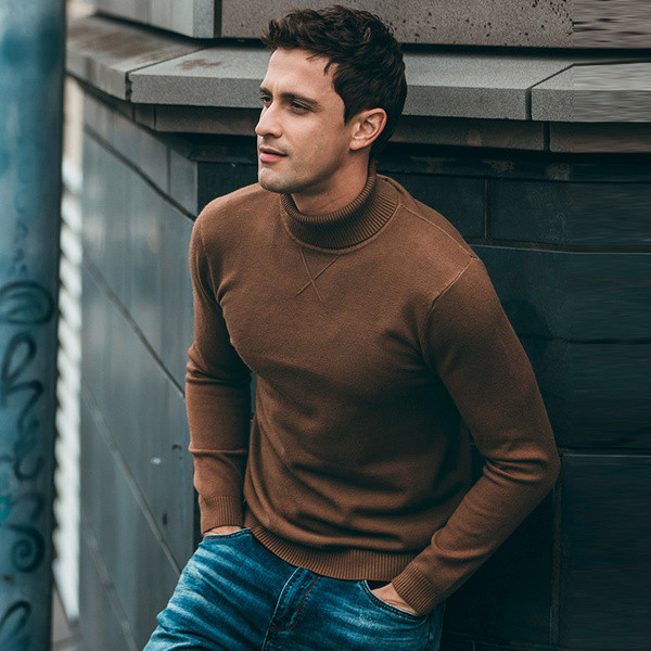 Уникален мъжки пуловер в различни цветове