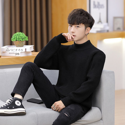 Alkalmi férfi egyszerű pulóver több színben