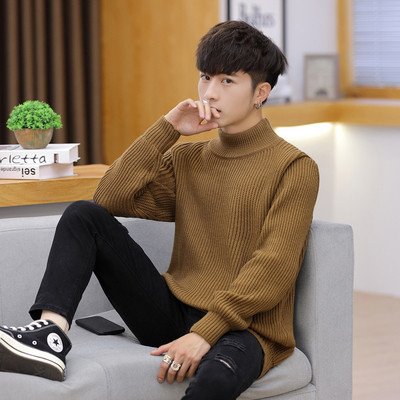 Alkalmi férfi egyszerű pulóver több színben