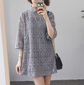 Rochie de dama eleganta din dantela in trei culori