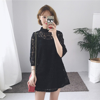 Rochie de dama eleganta din dantela in trei culori