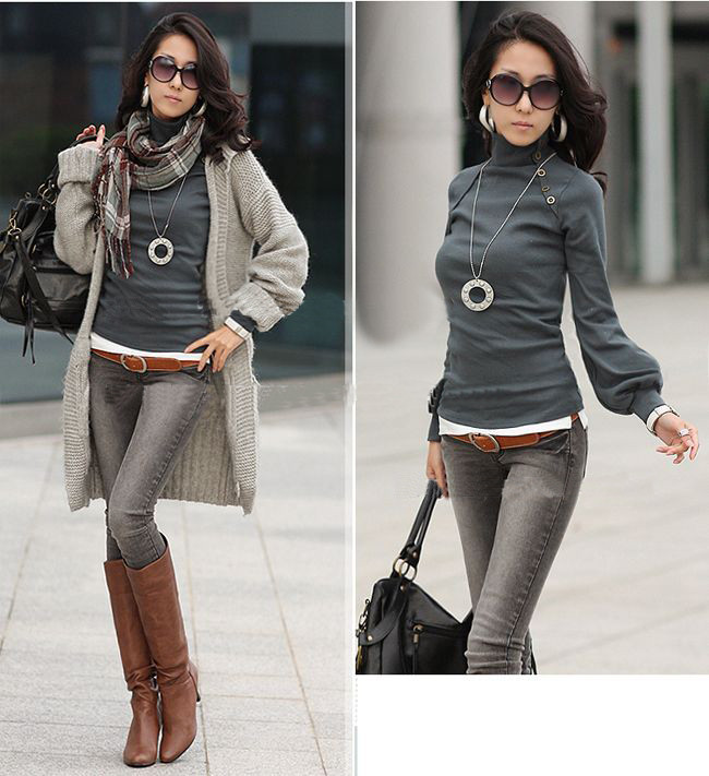 Μοντέρνο γυναικείο πουκάμισο με πολλά χρώματα