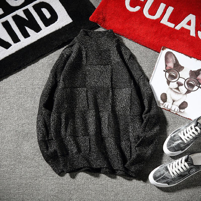 Pulover elegant pentru bărbați cu guler polo în trei culori