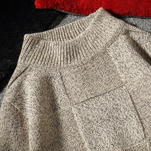 Pulover elegant pentru bărbați cu guler polo în trei culori