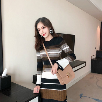 Téli alkalmi női ruha két színben