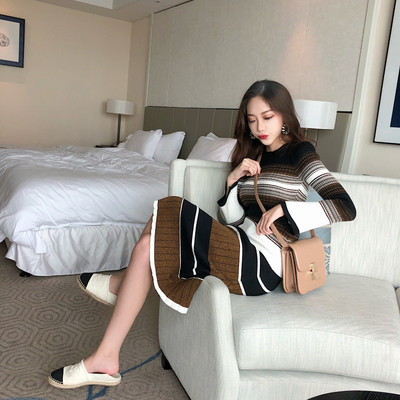 Téli alkalmi női ruha két színben