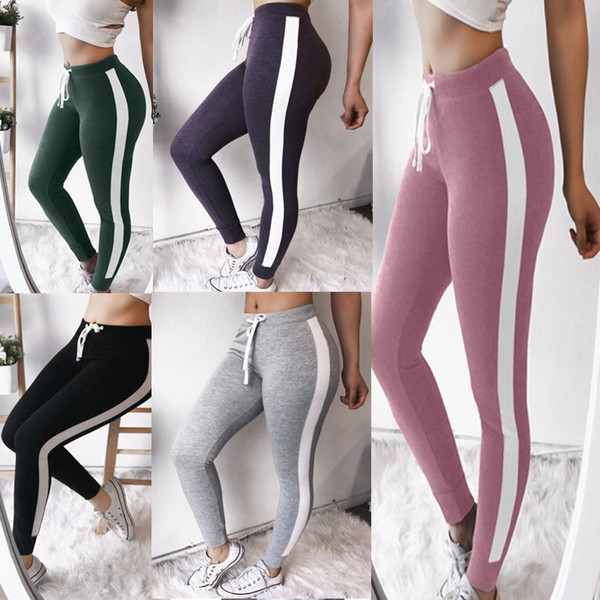 Jambiere de damă de zi cu zi cu margine laterală în mai multe culori