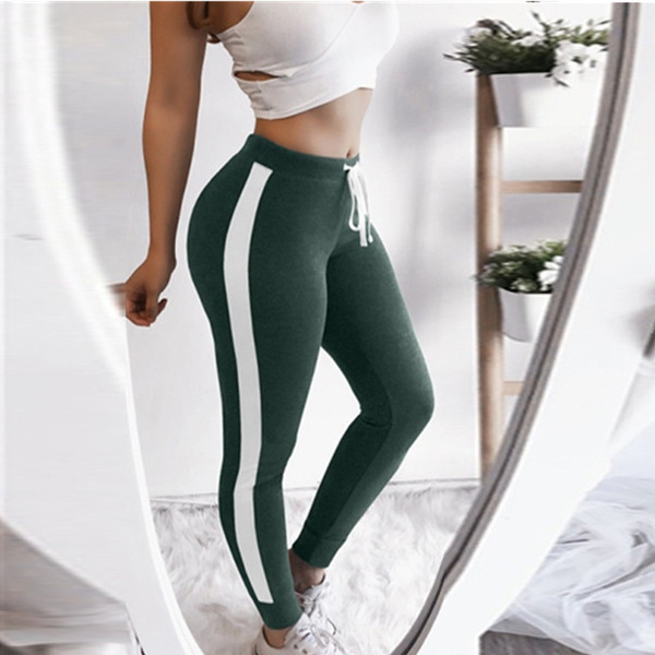 Jambiere de damă de zi cu zi cu margine laterală în mai multe culori