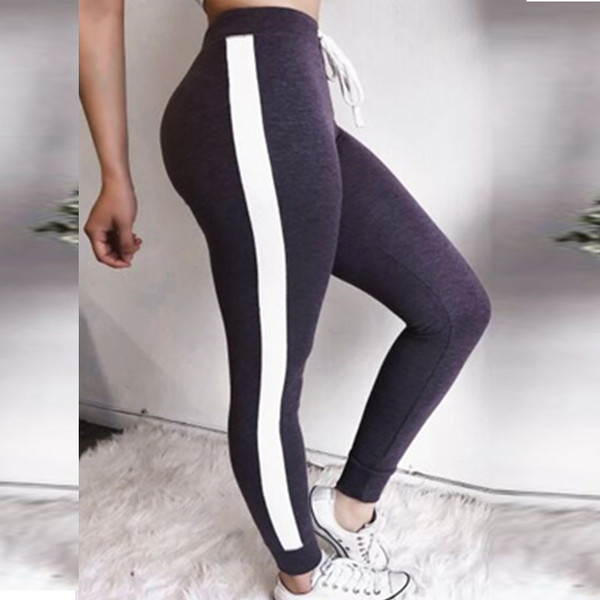 Jambiere de damă de zi cu zi cu margine laterală în mai multe culori