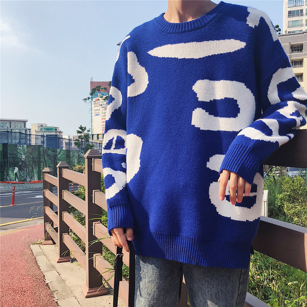 Pulover de iarnă casual pentru bărbați în patru culori