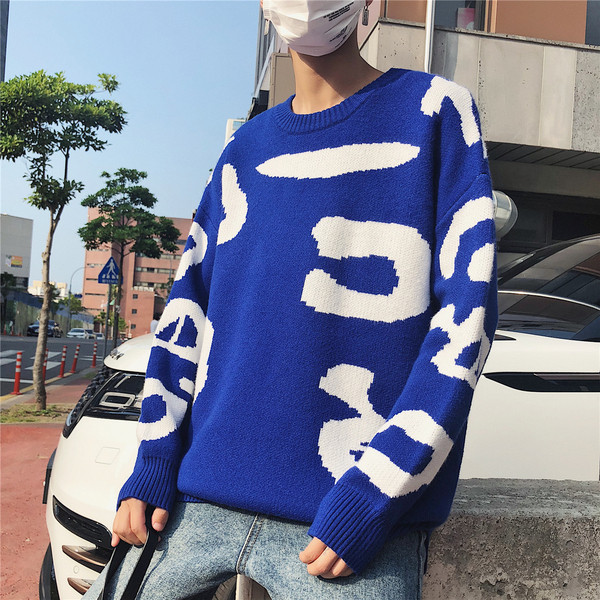 Pulover de iarnă casual pentru bărbați în patru culori