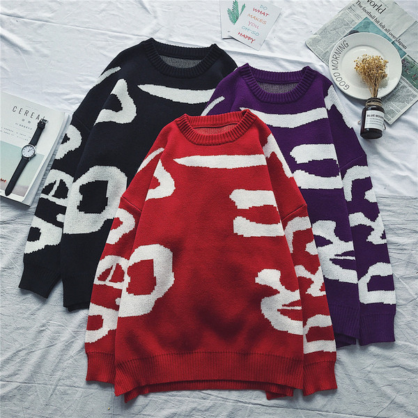 Pulover de iarnă casual pentru bărbați în patru culori