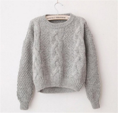 Pulover de iarna de dama cu decolteu in mai multe culori