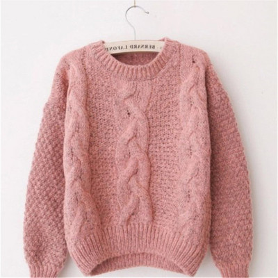 Pulover de iarna de dama cu decolteu in mai multe culori