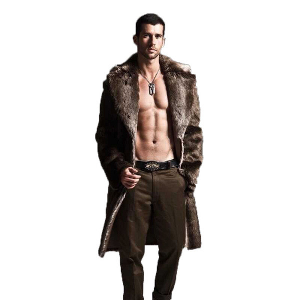 Palton barbatesc modern model lung in mai multe culori