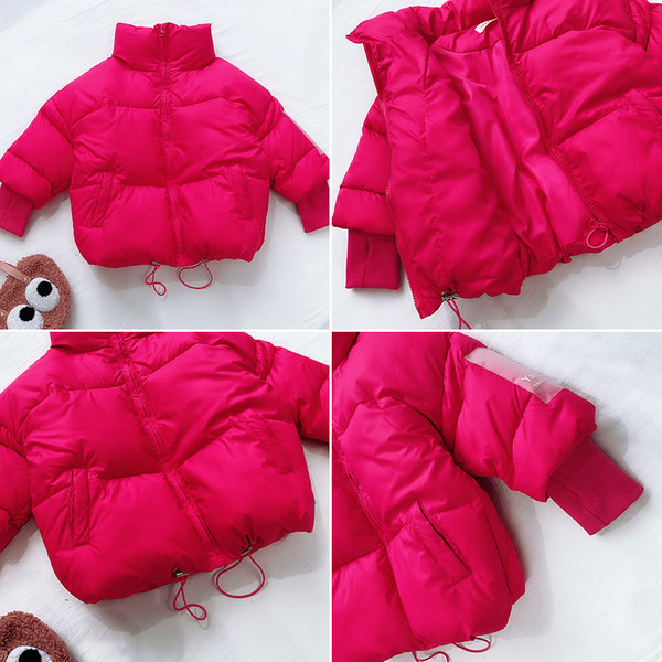 Téli gyerekkabát lányoknak négy színben