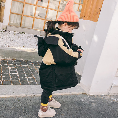 Alkalmi gyerek téli kabát két színben