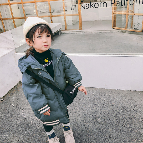 Napi gyermek hosszú kabát két színben