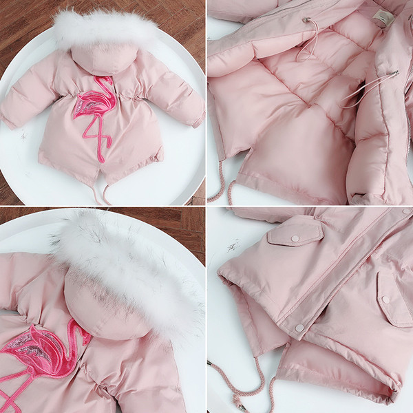 Aktuális gyerekkabát, hátul rátéttel, két színben