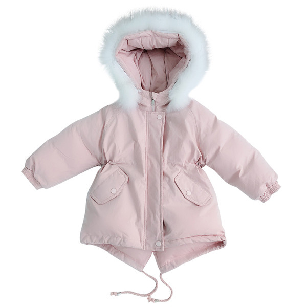 Aktuális gyerekkabát, hátul rátéttel, két színben