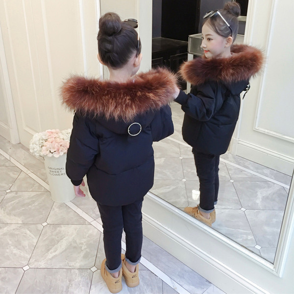 Stílusos gyerekkabát lányoknak, két színben pehelytal