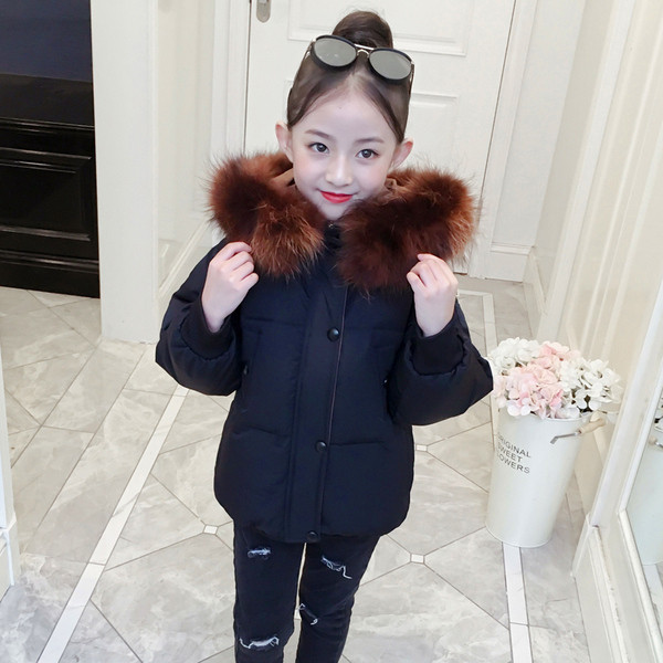 Stílusos gyerekkabát lányoknak, két színben pehelytal