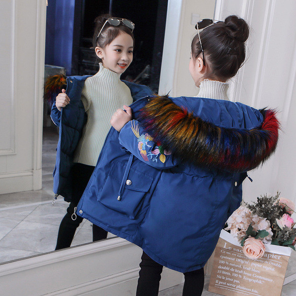 Modern gyerek kabát lányoknak többféle színben