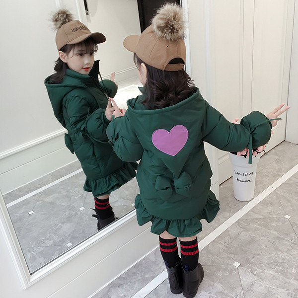 Παιδικό μπουφάν μόδας για κορίτσια σε διάφορα χρώματα