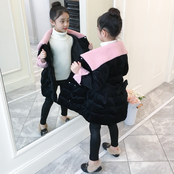 Modern gyerek kabát lányoknak többféle színben