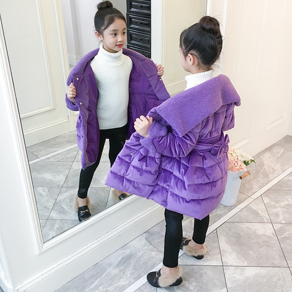 Modern gyerek kabát lányoknak többféle színben