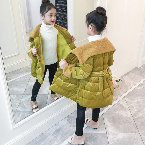 Modern gyerek kabát lányoknak többféle színben