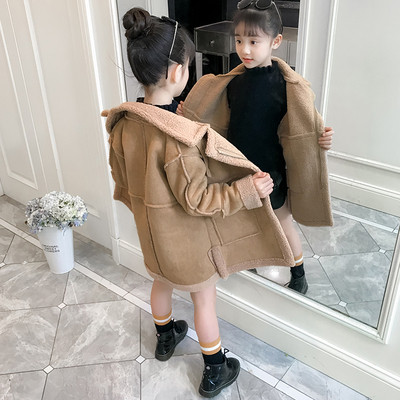 Stílusos gyerekkabát lányoknak két színben